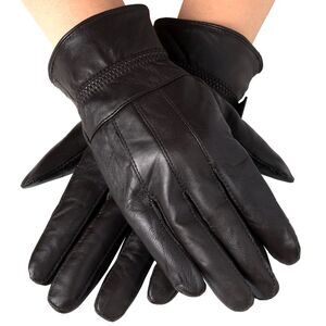 Alpine Swiss Womens Touch Screen Gloves Leather Phone Texting Glove Thermal Warm